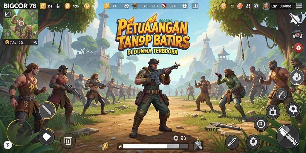 Gameplay seru di dunia Open World yang luas.