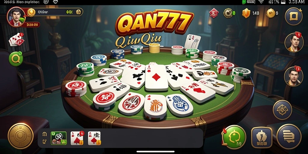 Screenshot gameplay QiuQiu yang seru di DAN777.
