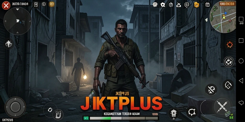 Screenshot JKTPLUS menampilkan momen seram dari gameplay yang mencekam.