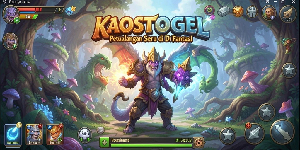 Tampilan menarik dari gameplay KAOSTOGEL yang menunjukkan aksi petualangan seru.