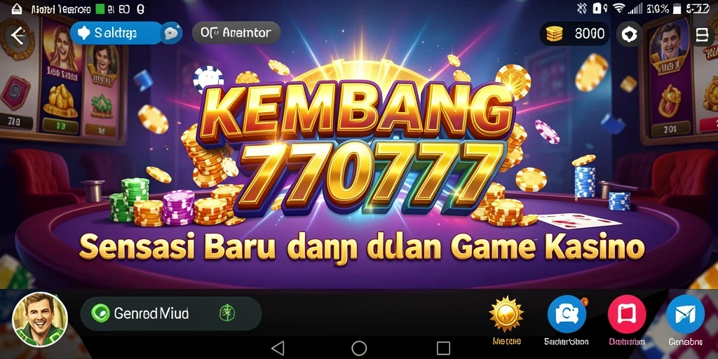 Tampilan gameplay KEMBANG777 yang memukau dan interaktif.