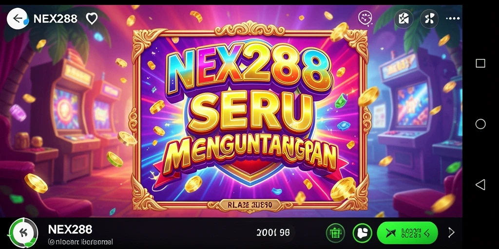 Tampilan utama gameplay NEX288 dengan fitur Slot yang menarik.