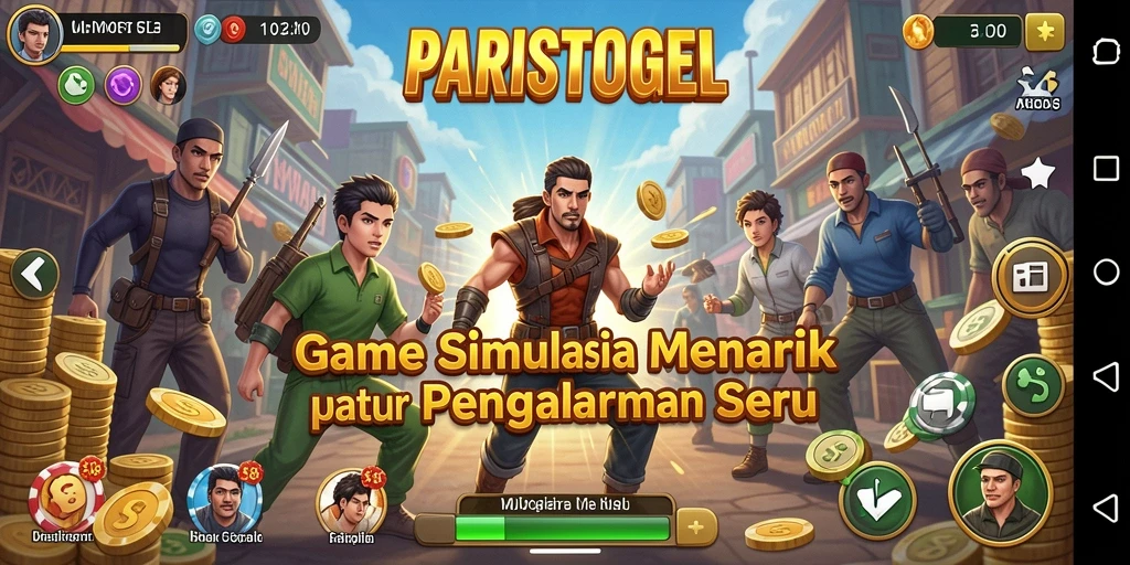 Tangkapan layar permainan PARISTOGEL menunjukkan grafik yang menakjubkan dan gameplay yang menggugah.
