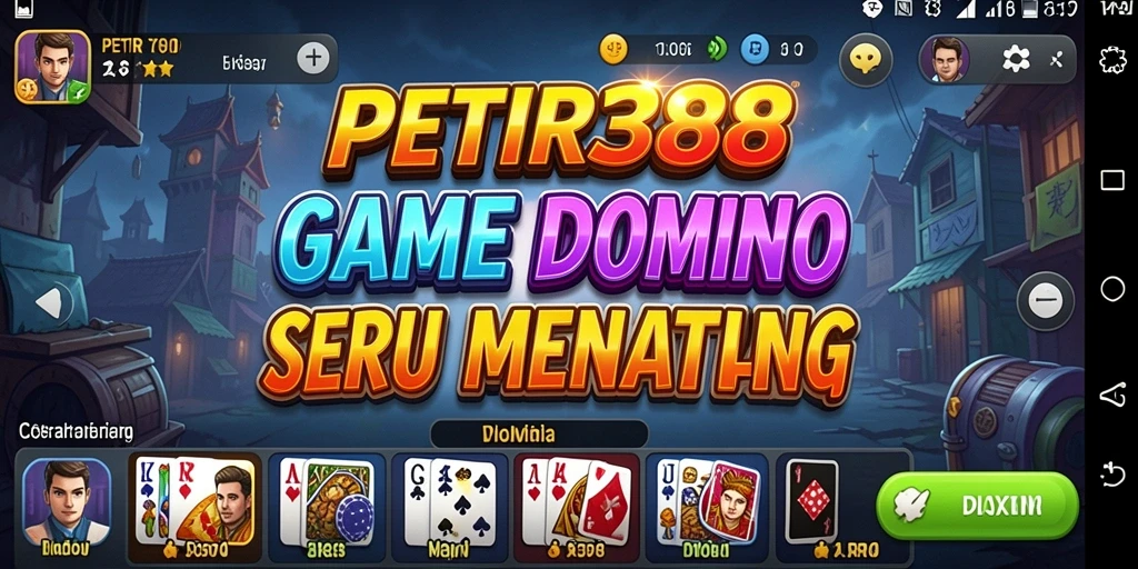 Tampilan gameplay menarik dari PETIR388 yang penuh warna.