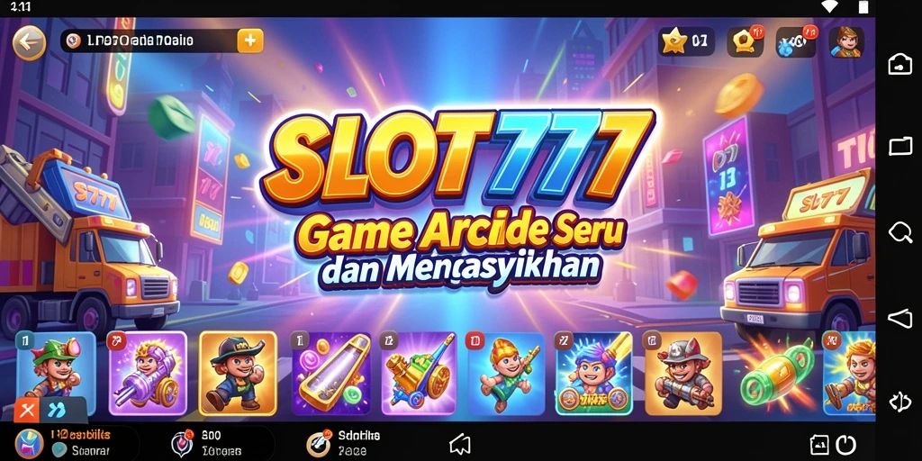 Tampilan gameplay SLOT777 yang memukau dan seru.