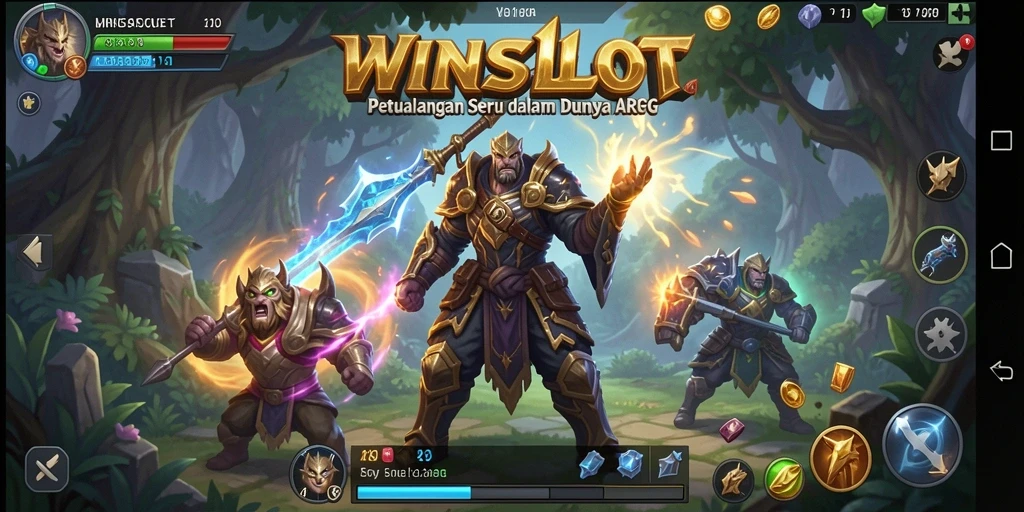 Gambaran gameplay seru di dunia WINSLOT yang penuh petualangan.