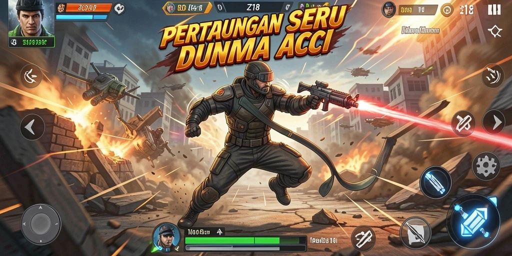 Gameplay intens dan grafis memukau di Z18